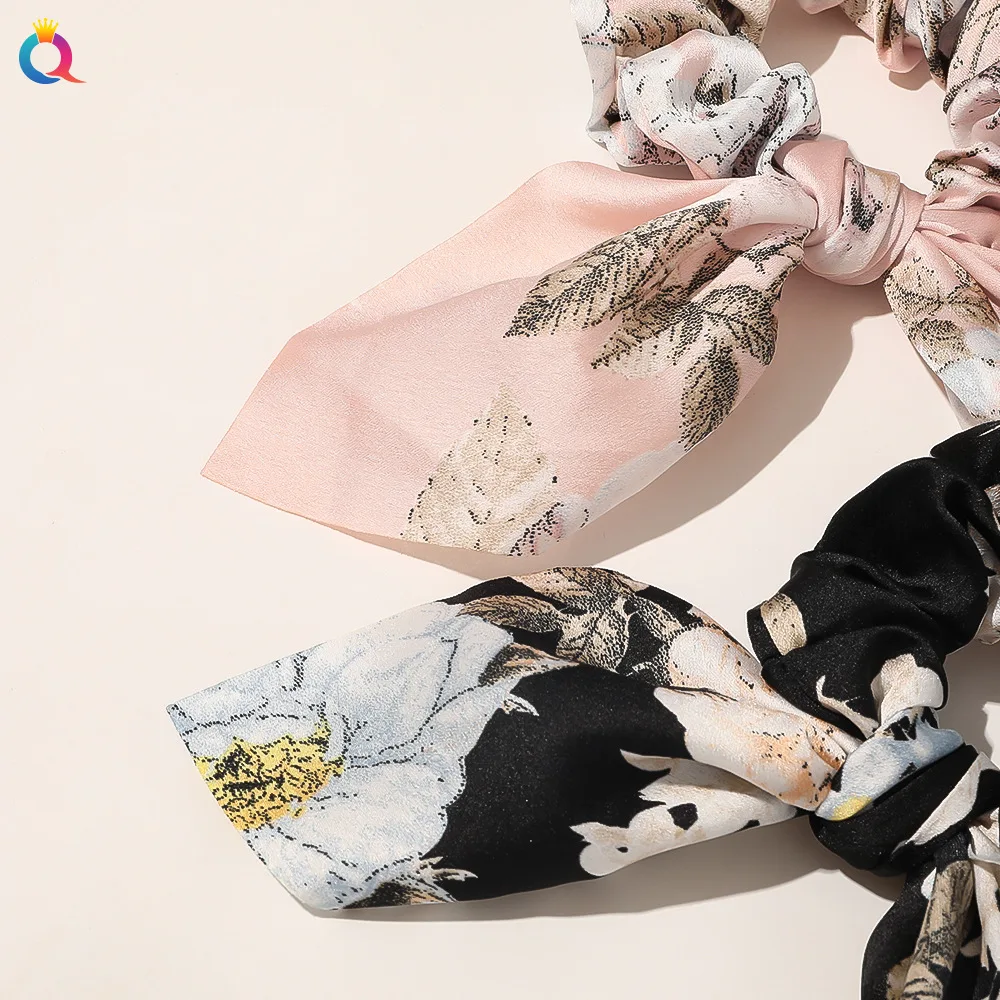 Женские резинки для волос шифоновые с бантом и жемчужинами аксессуары - купить по