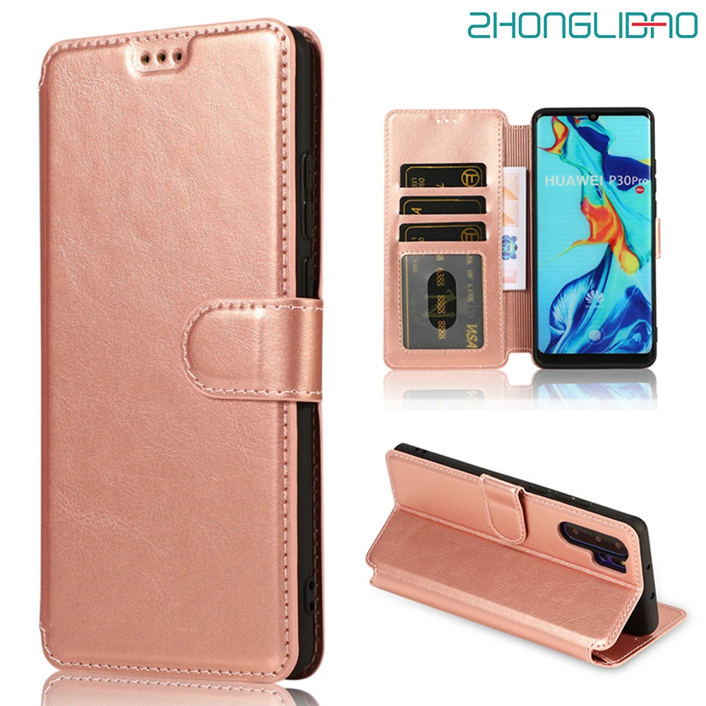Кожаный чехол книжка для Huawei P30 P20 Mate 20 10 Pro Lite Huwei Honor20 магнитный кошелек Hawei P Smart Plus