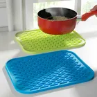 Новый Многофункциональный силиконовый защитный коврик для сушки, подставка под посуду