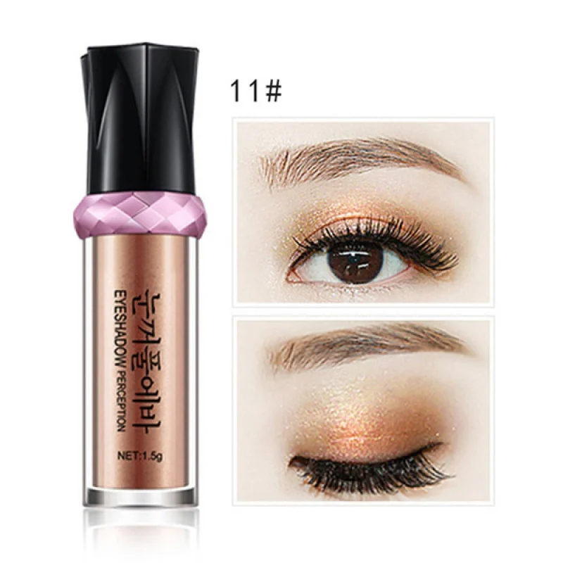 Однотонная палетка роллер-теней для век с блестками, пигментами, рассыпчатыми порошками, косметикой для макияжа глаз с эффектом шиммера.