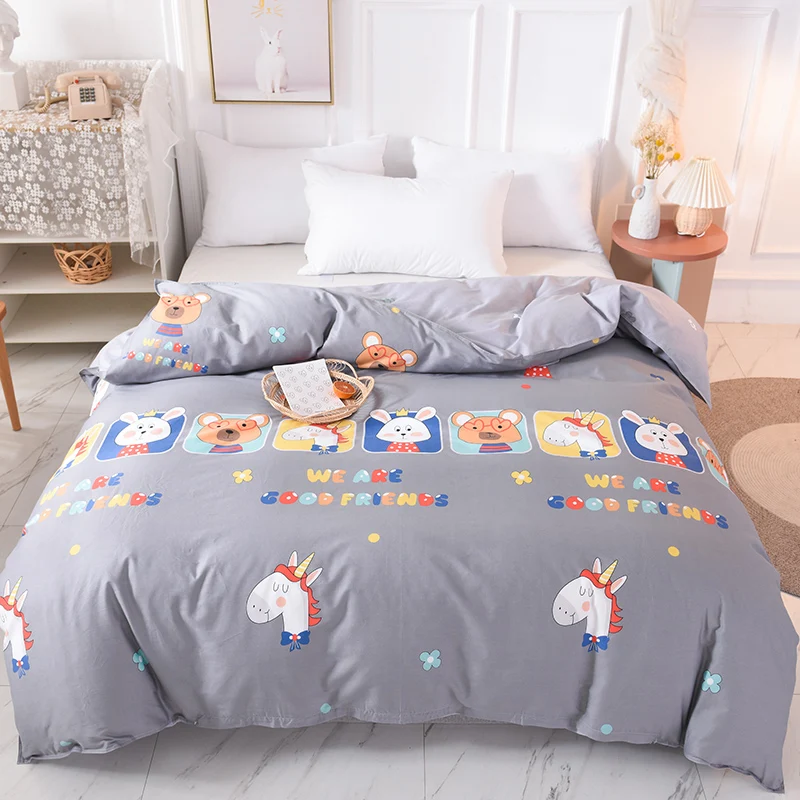 1 шт. Экологичная печать и окрашивание супер мягкий пододеяльник хлопок домашний