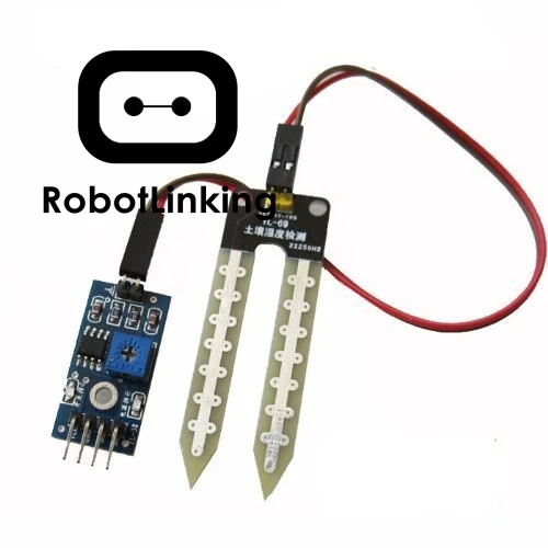 Модуль обнаружения влажности Почва гигрометр датчик влажности воды для Arduino