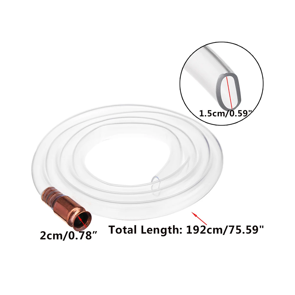 Сифон для газового насоса 1 8 м шейкер бензинового топлива и воды безопасный сифон