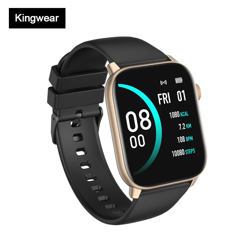 

Смарт-часы Kingwear KW76 с измерением пульса и давления, 1,75 дюйма