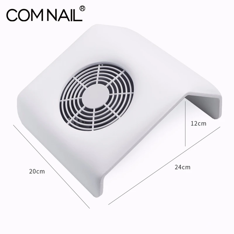 Nail Art Manicure Nail Dust Collector 30W Powerful Vacuum Cleaner Machine for Manicure Dust Collecting Nail Art Equipment - Цвет: White