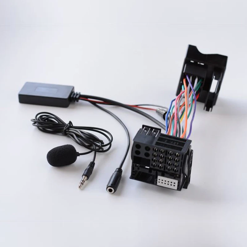 Автомобильный Bluetooth-адаптер для аудиокабеля разъем AUX + микрофон Benz W169 W245 W203 W209 W164