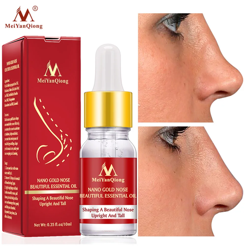 

MeiYanQiong Nose Up Heighten Rhinoplasty Essential Oil Collagen Firming and Moisturizing Nose Serum Reshape Natural Face Care