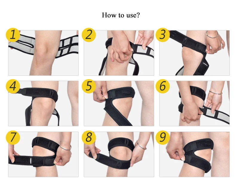 2 шт./лот двойной наколенник поддержка колена для бега езды на велосипеде снятия