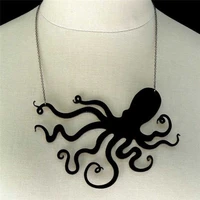 womens 7cm womens gothic octopus pendant clavicle chain charm necklace jewelry 10 7cm pendant necklace charm jewelry gothic