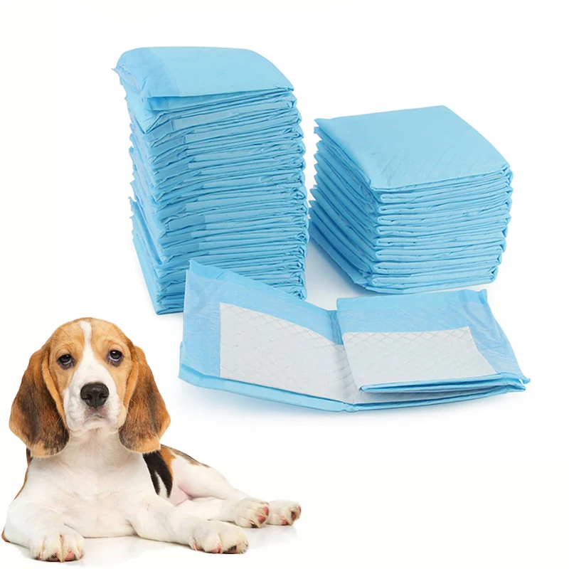 

Super Absorbent Pet Diaper Dog Training Pee Pads Disposable Urine Nappy Mat Cats Dog Diapers production Cage Mat Pet Supplies
