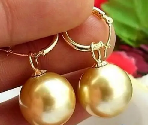 

Серьги-подвески из жемчуга, 16 мм