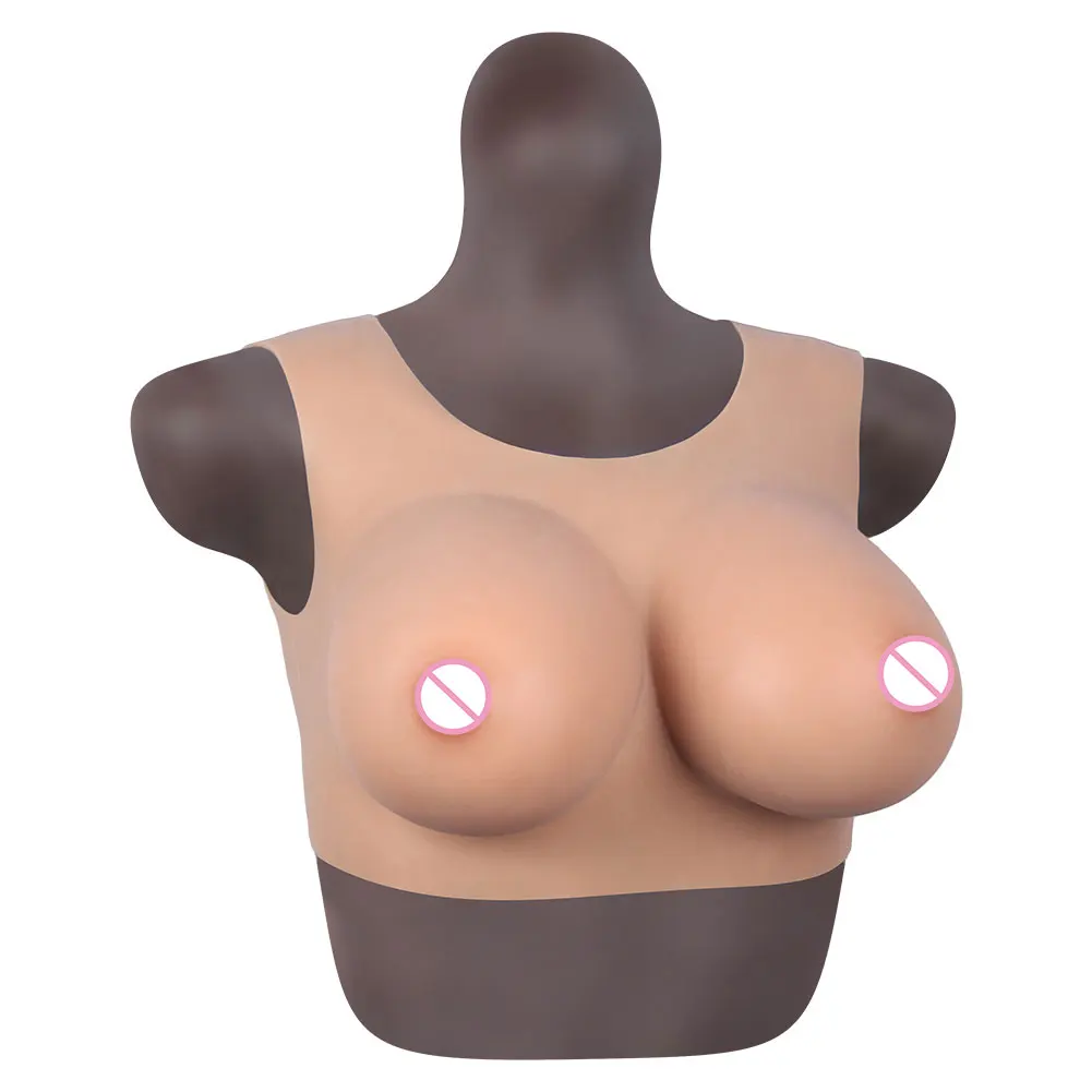 

Realistic Silicone Breast Forms Tits Enhancer Huge Fake Boobs Crossdresser Boob for Drag Queen Shemale Transgender Sissy Cosplay