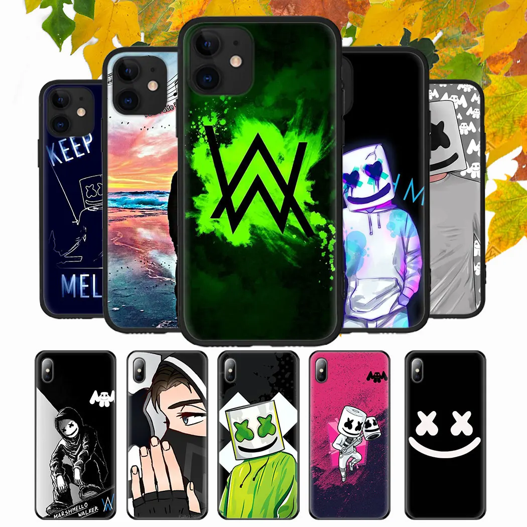 Мягкий силиконовый чехол для iPhone 5 5s SE 10 X XS XR Max 6 6s 7 8 Plus 11 pro max Alan Olav Walker|Бамперы| |