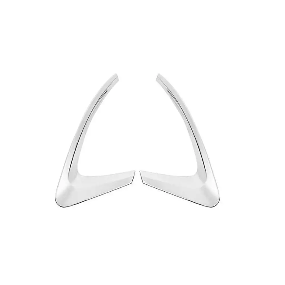 Автомобильные задние противотуманные фары украшение хромированная рамка из АБС