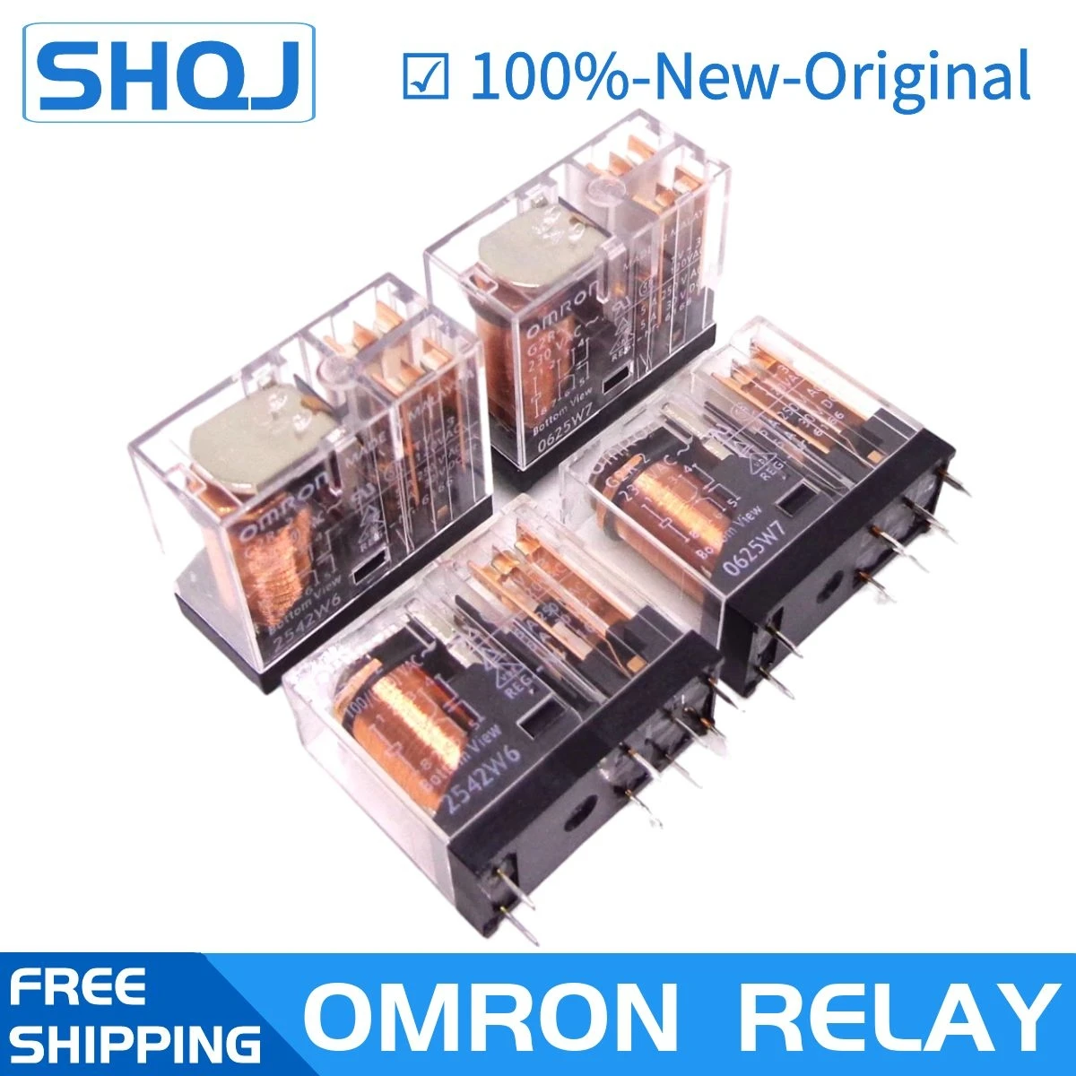 

5PCS OMRON RELAY G2R-2 100/110VAC G2R-2 230VAC G2R-2 AC110V AC230V Brand new and original relay