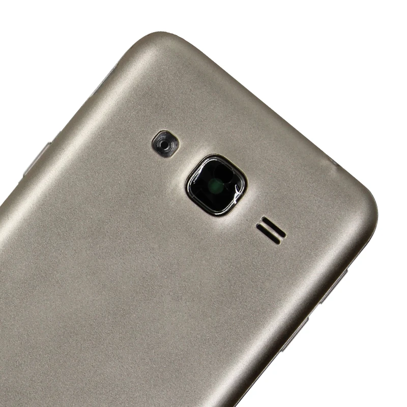 Задняя крышка для SAMSUNG Galaxy J320 J3 J320F задняя крышка для батареи стеклянная крышка Задняя Дверь Корпус чехол запасные части