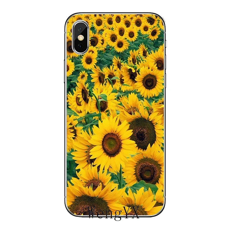 Beautiful yellow flower sunflower Soft Silicone Phone Case For Samsung Galaxy J7 J5 Prime pro J3 A7 A5 A3 2018 2017 2016 2015 | Мобильные