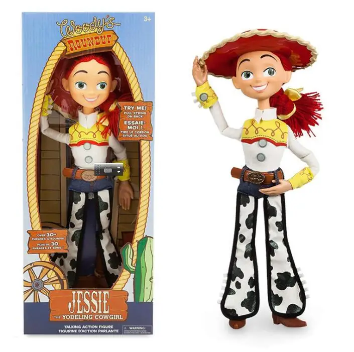 Говорящая Вуди Jessie ПВХ экшн игрушка фигурки модель детский подарок на день