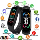 Новинка 2021, Смарт-часы M6 для мужчин и женщин, Bluetooth Смарт-часы, пульсометр, фитнес-трекер, спортивный браслет для часов Xiaomi Android