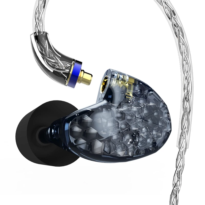AUDIOSENSE T300 Pro 3 Ноулз сбалансированная арматура драйвер в ухо монитор с MMCX Detchable 8 нитей провода Переопределение качества звука