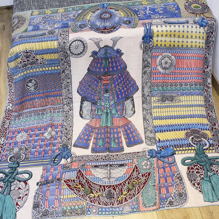 Шарф женский из 30% шелка и 70% кашемира Бархатная шаль пончо большой квадратный