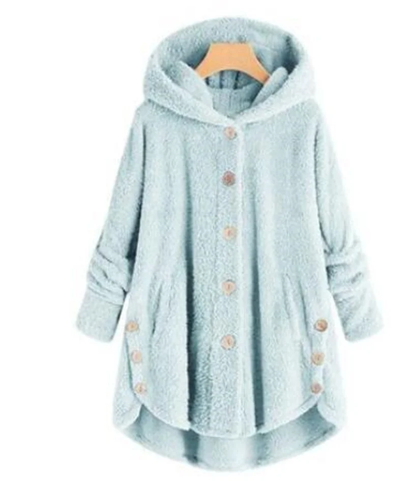 Women's plush hooded warm jacket Pregnant women's loose casual jacket Spring and Autumn 2023 new product hoodie