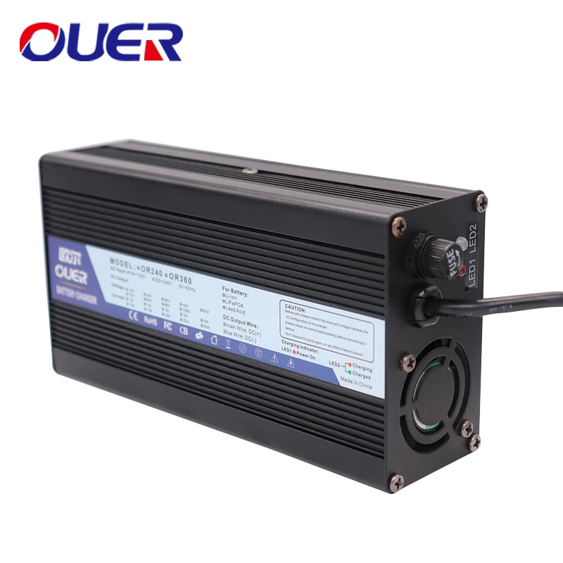 Зарядное устройство для литий-ионных аккумуляторов 54 6 в 2 А 13S 48 В литиевое