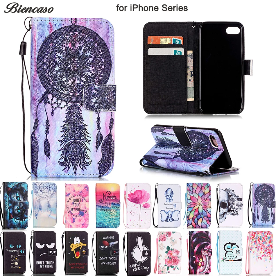 Чехол бумажник для iPhone 11 Pro Max XR X XS 8 7 6 6S Plus|flip case|case fashioncase pattern |