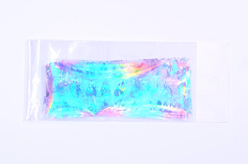 LCJ Holographic Nail Foil Flame Dandelion Panda Bamboo Holo Nail Art Transfer Sticker Water Slide Nail Art Decals