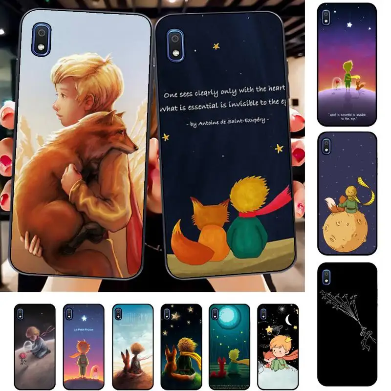 

LVTLV The Little Prince Starry Sky Phone Case for Samsung A51 01 50 71 21S 70 31 40 30 10 20 S E 11 91 A7 A8 2018