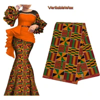 african fabric ankara african real wax prints cotton fabric diamond pattern veritablewax high quality for party dress 24fs1380