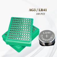 100pcs new ag3 watch battery lr41 377 lr626 1 55v alkaline cell sr626sw electronic light gifts toys camera small electronic