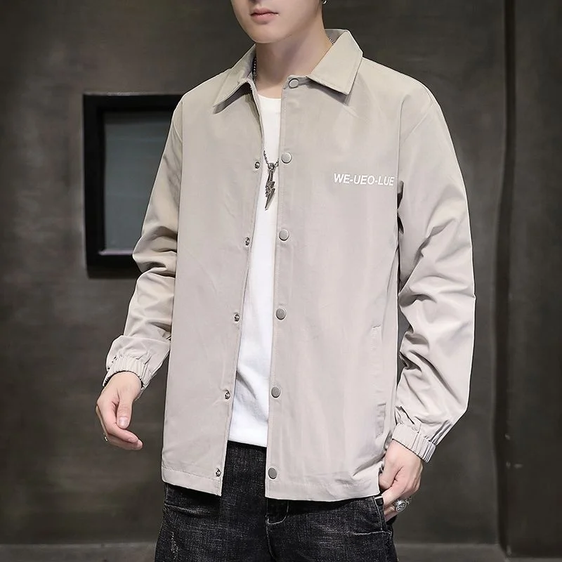 

new suit and autumn Jacket leisure handsome baseball men's spring Korean fashion work clothes top popular and versatile