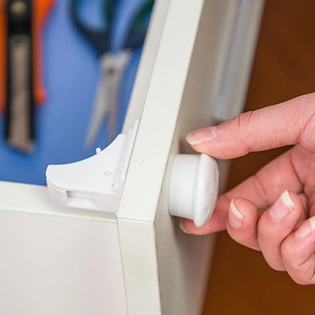 Магнитный замок для защиты детей невидимый Многофункциональный дверей 10