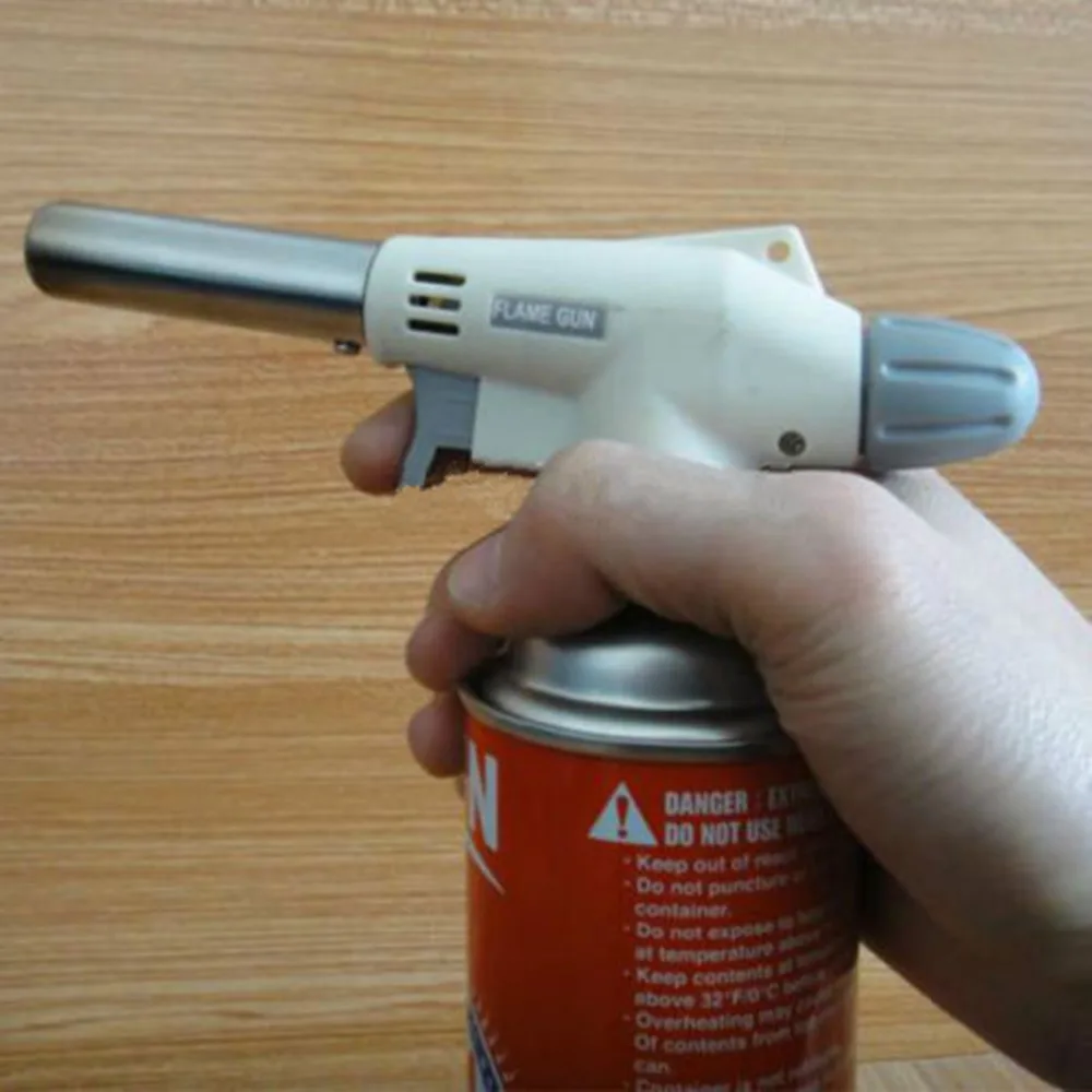 Металлическая газовая горелка 920 Сварочная зажигалка с нагревом Бутановая