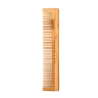 Натуральная бамбуковая деревянная гребень для мелких зубов Антистатическая расческа для ухода за волосами здоровая расческа массажер для укладки волос