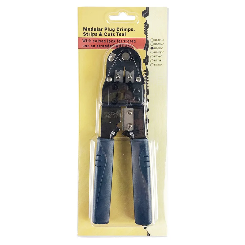 

New network pliers terminal ratchet crimping tools multi-function cable wire crimper cutters stripper Electrician repair tool