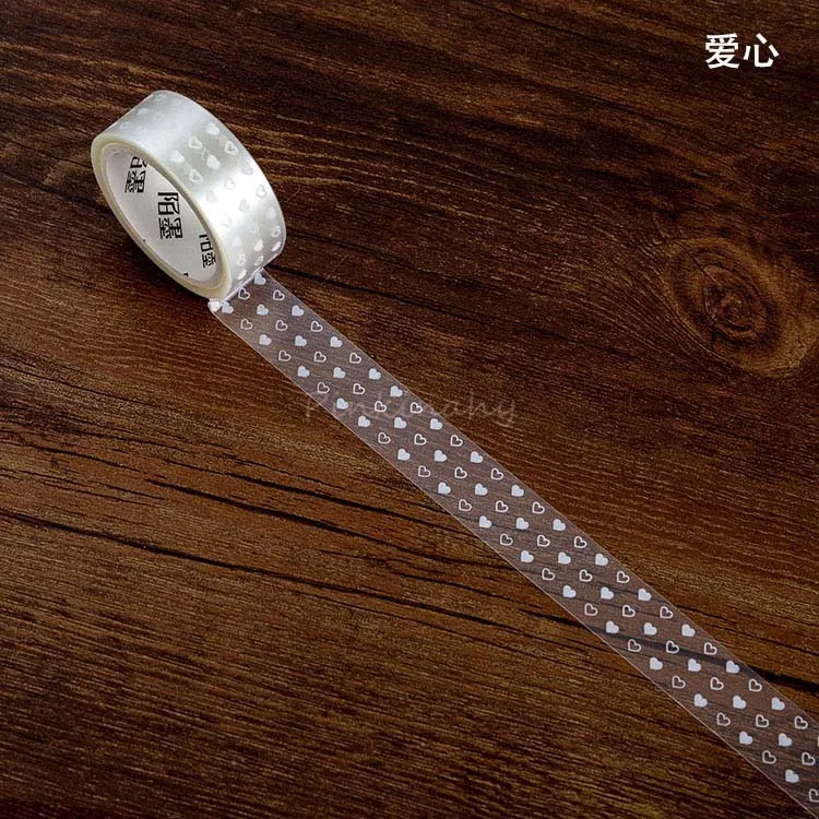 Винтажные растения стихов лес Луна пуля журнал ПЭТ васи клейкая лента DIY Скрапбукинг наклейка этикетка маскирующая лента - Цвет: 3