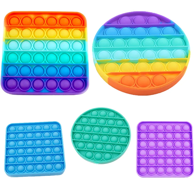 

Bubble Pop Fitget Toys Push Bubble Fidget Sensory Toy Autism Special Needs Stress Reliever Popit Fidget Toys Simple Dimple