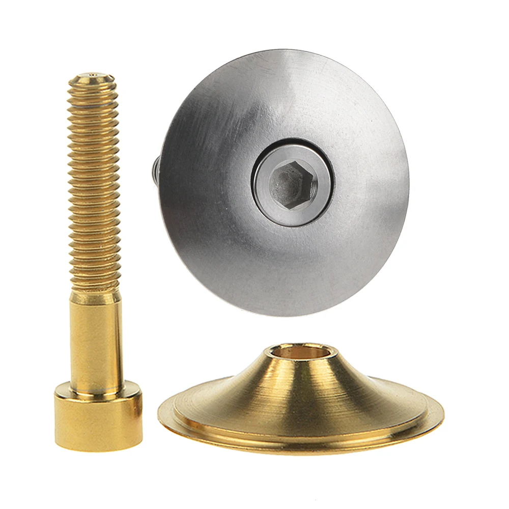 Wanyifa 1 1/" титана гарнитура верхняя крышка с болтом M6x35mm