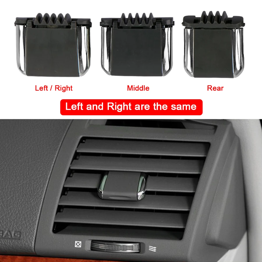 

Car Front Rear A/C Air Conditioning Vent Outlet Tab Clip Repair Kit For Toyota Camry Interior Air Conditioner Accessories