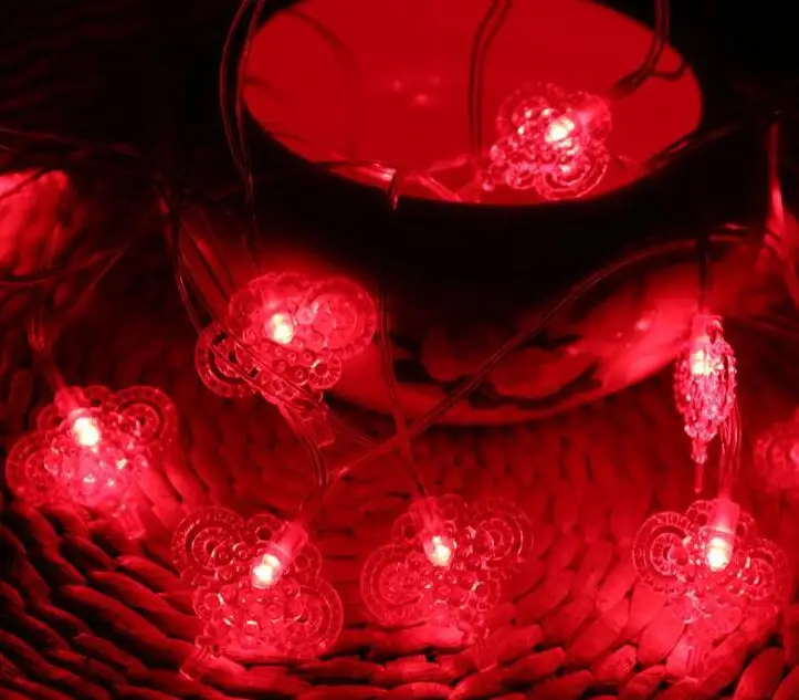 

led lamp string 1.5m 10LED lantern festival Day courtyard decorative lamp outdoor light