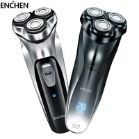 enchen blackstone face shaver for men rechargeable 3d floating electric shaving machine beard trimmer