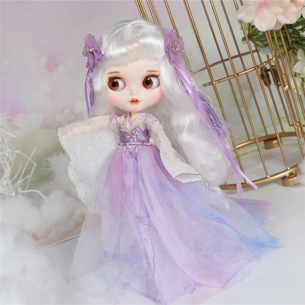 DBS Blyth bjd шарнирное тело 30 см новое матовое лицо белая кожа с одеждой обувью