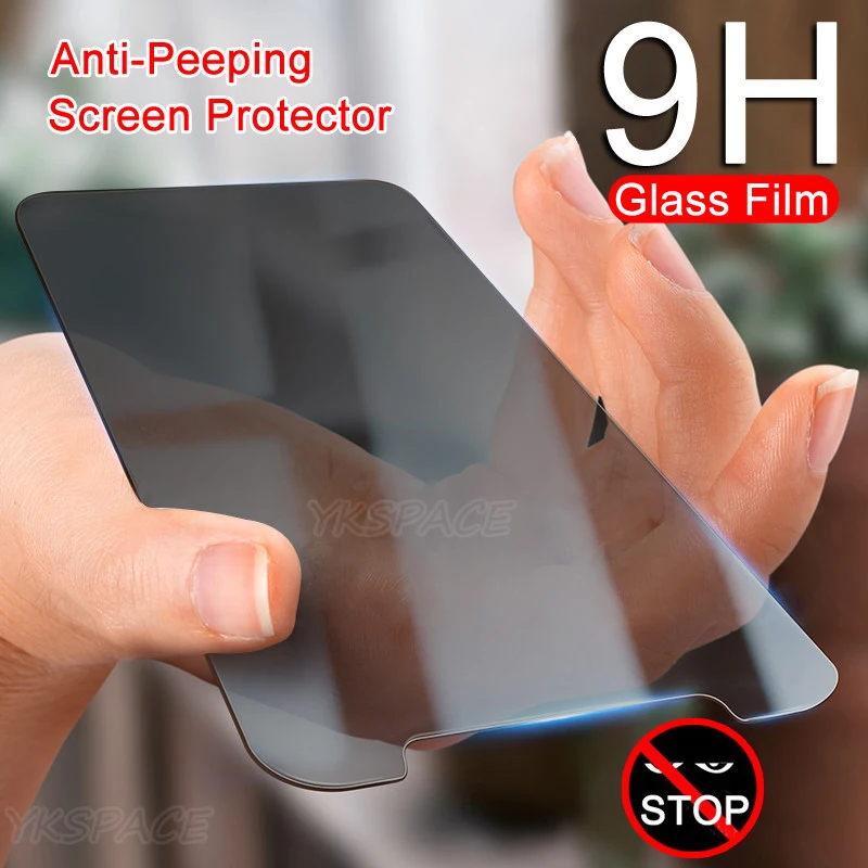 3 шт. 9H закаленное стекло антишпионская защита для экрана iPhone 12 mini 11 Pro XR X XS Max SE 2020 6S