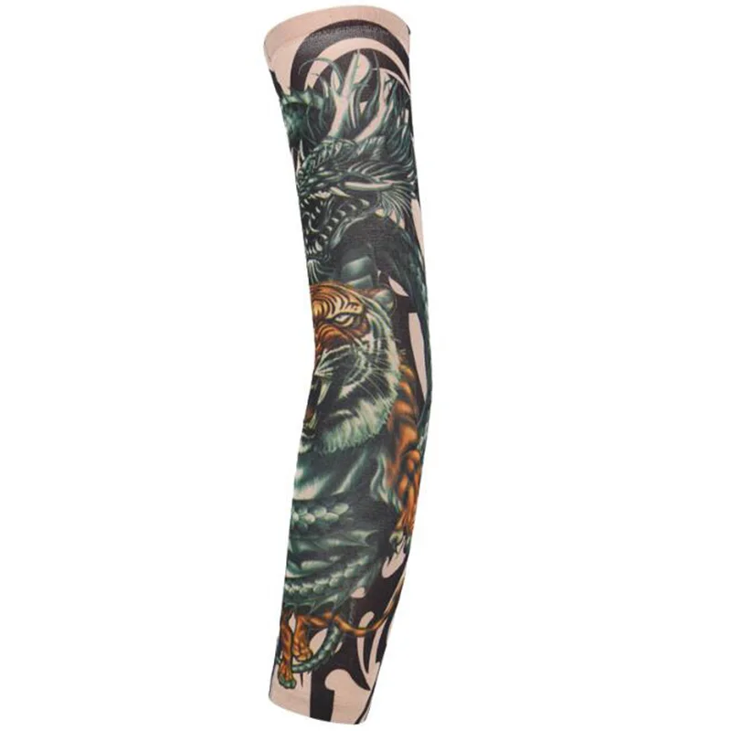 

1Pcs Breathable Quick Dry UV Protection Running Arm Sleeves Basketball Elbow Pad Fitness Armguards Sports Cycling Arm Warmers