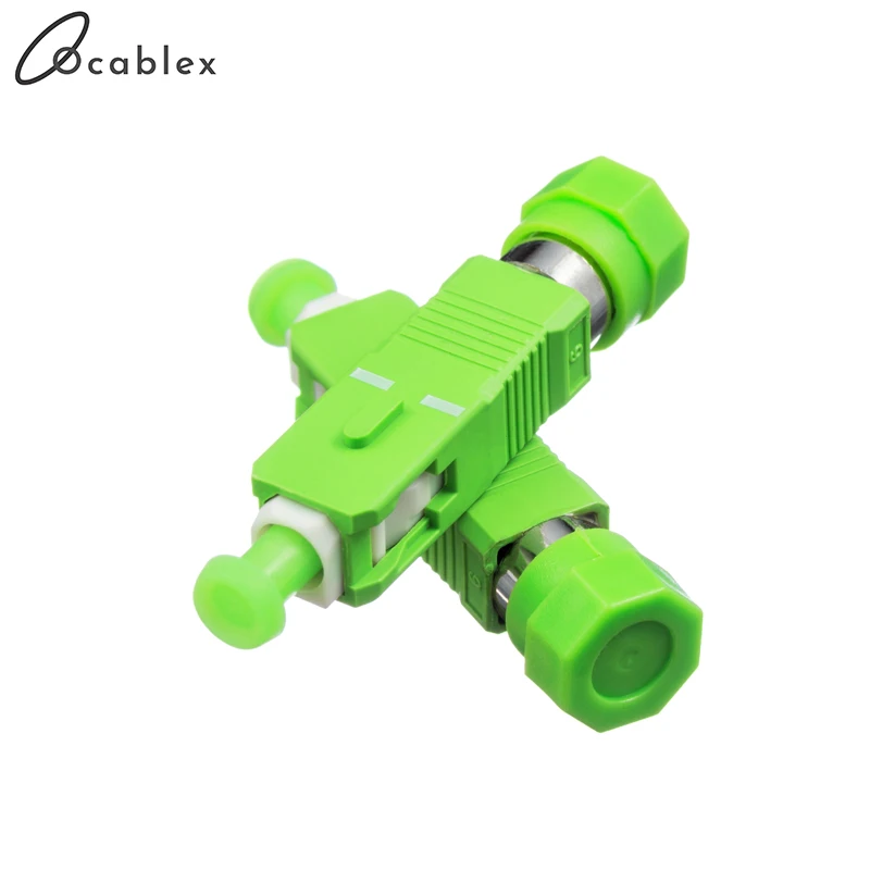 

Оптоволоконный адаптер FC Female для SC APC Male