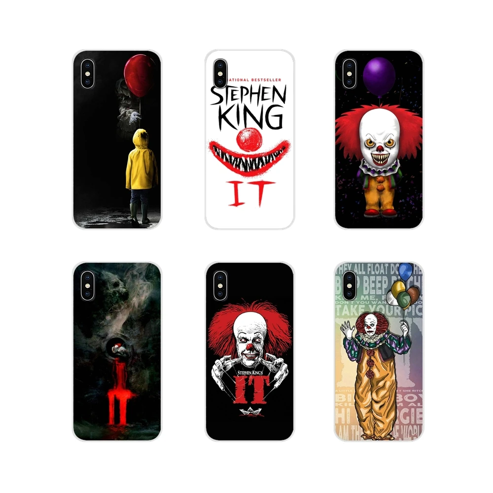Чехлы для Xiaomi Redmi 4A S2 Note 3 3S 4 4X 5 Plus 6 7 6A Pro Pocophone F1 Stephen king's Pennywise с клоуном из