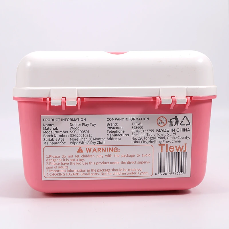 

Wooden Dentist Doctor Nurse Pretend Role Play Toys Kits Kids Learning Educational Games Montessori Gifts for Boys Girls Children