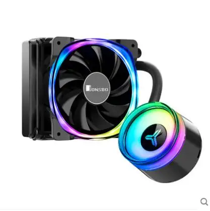 

Jonsbo TW2-120 PRO (RGB colorful streamer cold head / synchronous colorful 12CM fan / temperature control / multi-platform)